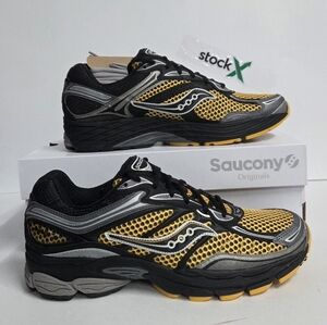 Saucony ProGrid Omni 9 Gold/Carbon Unisex Running Shoes 10.5 MRare Colorway